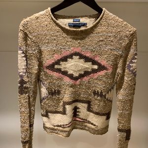 Used: Ralph Lauren Hand Knit Sweater Size Small